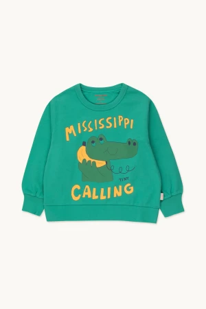 TINY COTTONS bluza Mississippi Emerald - 10y