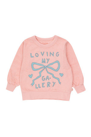 TINY COTTONS bluza frotte Loving Peach - 4y