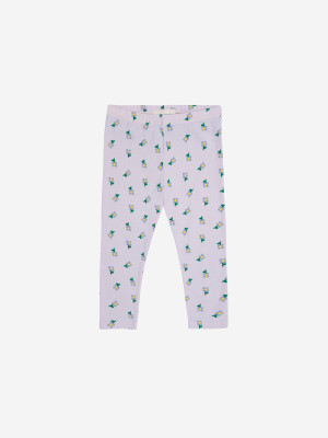 BOBO CHOSES niemowlęce legginsy Pansy Flower all over - 18m