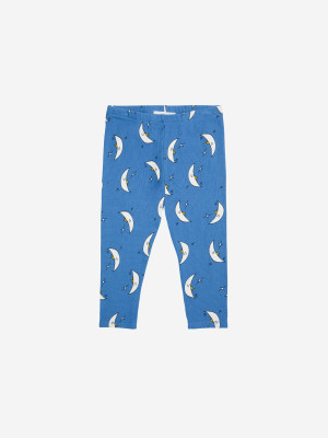 BOBO CHOSES niemowlęce legginsy Beneath The Moon all over - 12m