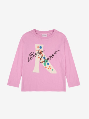 BOBO CHOSES koszulka longsleeve Magic Shoe - 4y