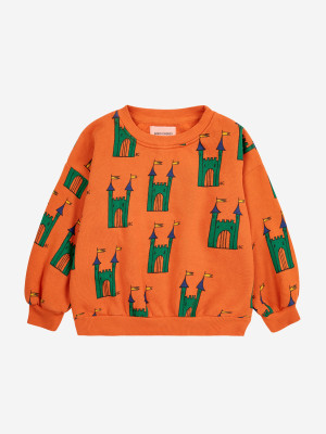 BOBO CHOSES bluza Faraway Castle all over - 4y