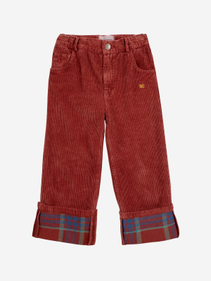 BOBO CHOSES spodnie B.C corduroy straight - 8y