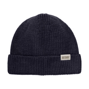 HUTTELIHUT czapka wełniana Merino Beanie Dark Navy - 5y