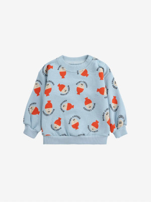 BOBO CHOSES jasnoniebieska bluza niemowlęca - 18m
