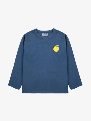 BOBO CHOSES granatowa koszulka longsleeve POMA - 12y