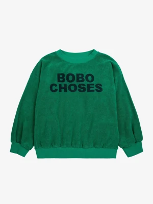BOBO CHOSES zielona bluza - 12y