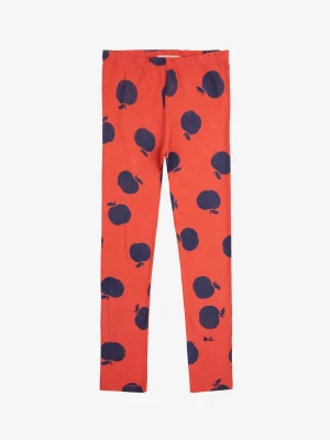 BOBO CHOSES czerwone legginsy POMA - 4y