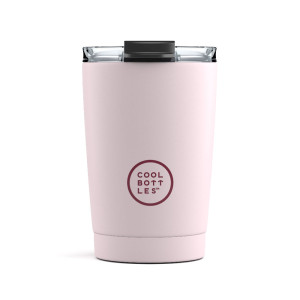 Cool Bottles Kubek termiczny 330 ml Pastel Pink