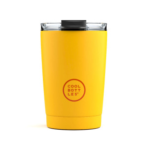 Cool Bottles Kubek termiczny 330 ml Vivid Yellow