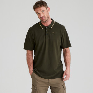 Ridgeline Mens Kilworth Polo Top - Deep Forest Forrest Size XL