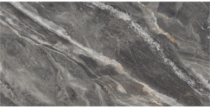 Glasiertes Feinsteinzeug Caolin Nero lappato 60x120 – 1. Sorte