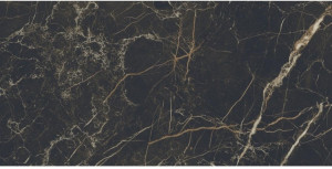 Glasiertes Feinsteinzeug Moon Black matt 60x120 – 1. Sorte