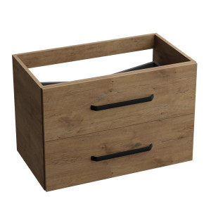 Montana Bad-Hängeschrank 800, Walnussdekor, Soft-Close