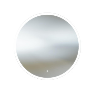 Wandspiegel LOTIS 80 – rund, mit LED-Beleuchtung