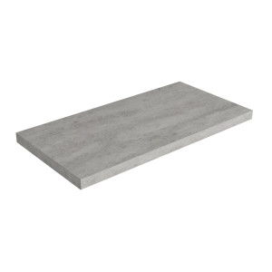Waschtischplatte Concrete 805 x 400 mm, 38 mm, Grau
