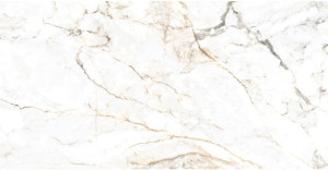 Glasiertes Feinsteinzeug Aurora Gold matt/carving 60x120 – 1. Sorte