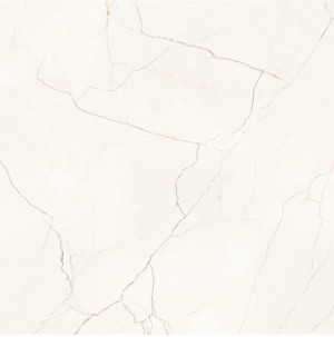 Glasiertes Feinsteinzeug Caliza Crema mat/carving 120x120 – 1. Sorte