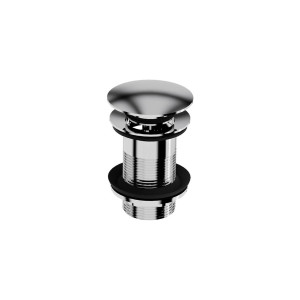 Klick-Clack-Ablaufventil ohne Überlauf Orion Chrome