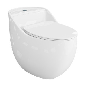 SILIA RIM Kompakt-WC – spülrandlos, verdeckte Spültechnik, Softclose-Sitz