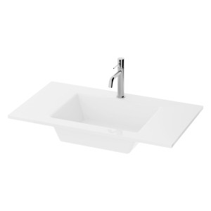 Möbelwaschtisch Tulsa 800, 80 cm – schlichtes Design in hochwertiger Ausführung