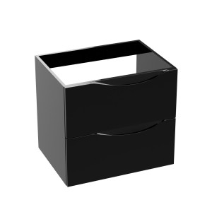 KOLORADO Hängeschrank Schwarz Hochglanz 600
