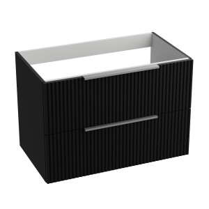 Bad-Hängeschrank Oklahoma Black Matt 80