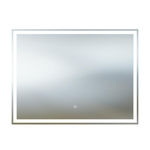 Badspiegel Toas 80 x 60 cm mit LED-Beleuchtung