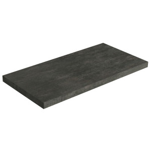 Möbelplatte Graphite 805 x 400 mm – 38 mm stark, kompatibel mit Lavita Nevada/Kansas/Kansas Black/Kolorado/Kolorado Graphite