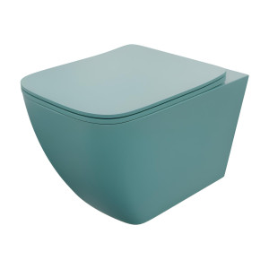 Onil Green Mint Hänge-WC – frischer Mintton für moderne Bäder