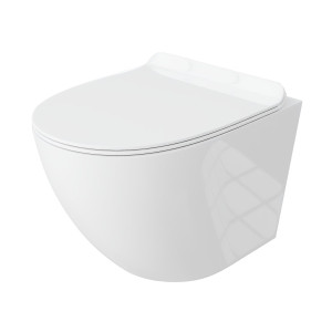 Hänge-WC Lio Slim – rimless, schlankes Design für moderne Bäder