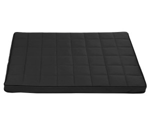 Legowisko dla psa wodoodporne Vigo Checked 55x40x5cm Czarny Czarny