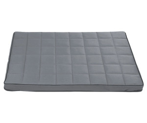 Materac ortopedyczny dla psa Vigo Checked 55x40x8cm Czarny Jasnoszary