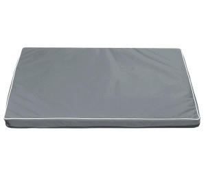 Materac dla psa wodoodporny Vigo Standard 120x90x5cm Biały Jasnoszary