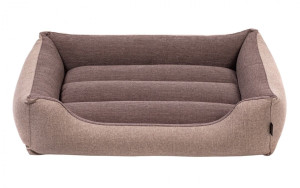 Legowisko sofa dla psa Linares Alfa Standard 4 w 1 XS - 55 x 40 cm Beżowo Brązowy