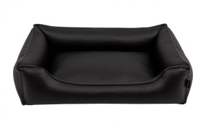 Legowisko dla psa TEOŚ Comfort S - 65 x 50 cm Czarny Czarny
