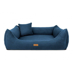 Kanapa dla psa ortopedyczne RIMINI S - 70 x 50cm Granatowy