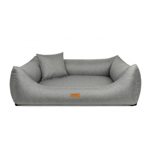 Kanapa dla psa wodoodporna MODENA S - 70 x 50cm Jasnoszary