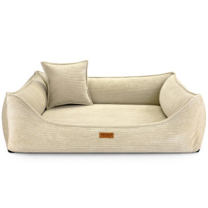 Kanapa dla psa ortopedyczna TORINO S - 70 x 50cm Beżowy