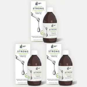 Najmocniejsza dawka Kolagenu rybiego do picia | Zestaw Kollagen STRONG 1000mg 3x500ml