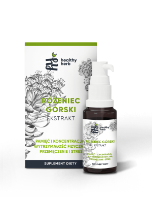 Różeniec Górski - Healthy Herb - Ekstrakt w płynie 30 ml
