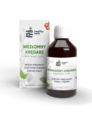 NIEZŁOMNY KRĘGARZ - Zioła na kręgosłup