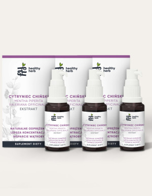 Cytryniec Chiński w płynie | Właściwości zdrowotne | Zestaw 3x30ml | Adaptogeny