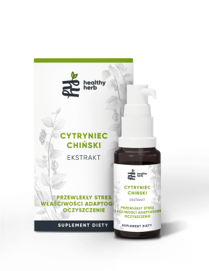 Adaptogeny Cytryniec Chiński - na uspokojenie - Ekstrakt 30 ml