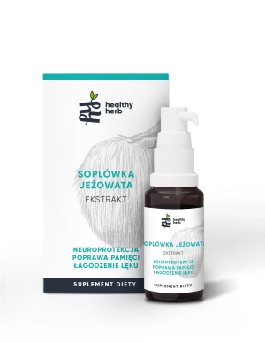 Lion's mane - Soplówka Jeżowata Suplement - Healthy Herb