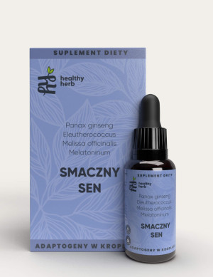Eleuterokok kolczasty, Panax ginseng – Żeń szeń koreański, Melisa lekarska, Melatonina - SMACZNY SEN