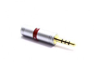 Adapter Wtyk Aux 3,5 4 Polowy Gniazdo Aux 3.5 Stereo Vitalco Jp620