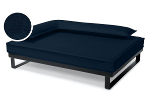 Legowisko ortopedyczne dla psa - Loft Tierra (Granat Tierra, L - 100x75 cm) Hectolove