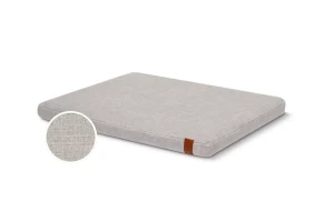 Materac ortopedyczny dla psa - Basic Sierra (Szary Sierra, L - 100x75 cm) Hectolove