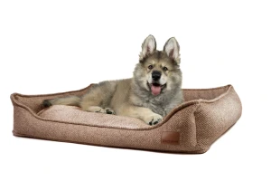 Legowisko ortopedyczne dla psa - Nuzzle Bliss (Cappucino Bliss, L - 110x85 cm) Hectolove